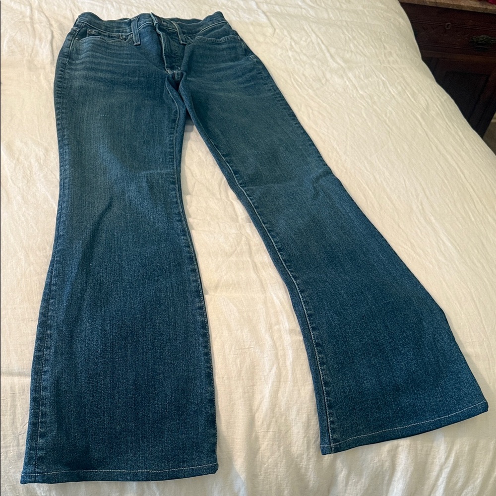 Madewell Dark Blue The Perfect Flare Jeans